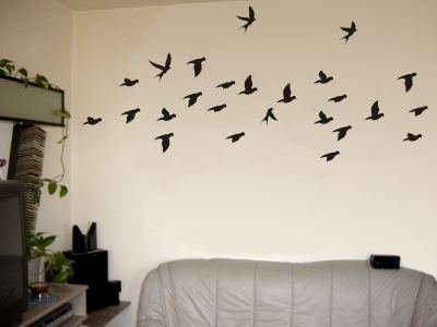 Wandtattoo Vögel