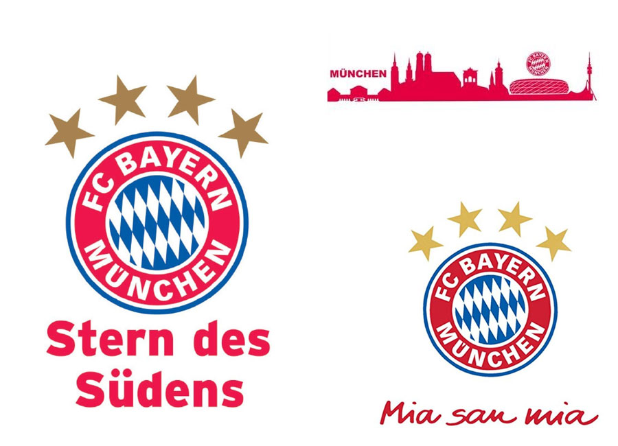 Wandtattoo FC Bayern