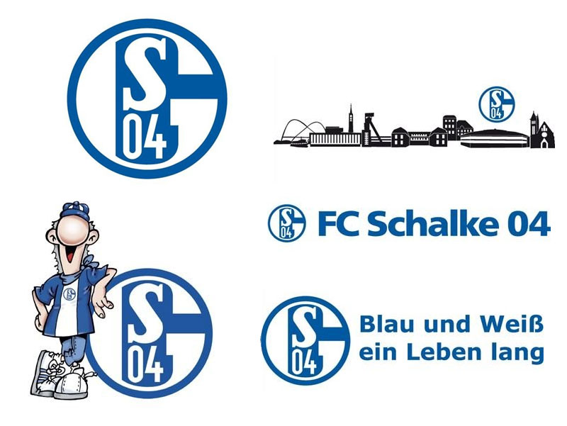 Wandtattoo FC Schalke 04