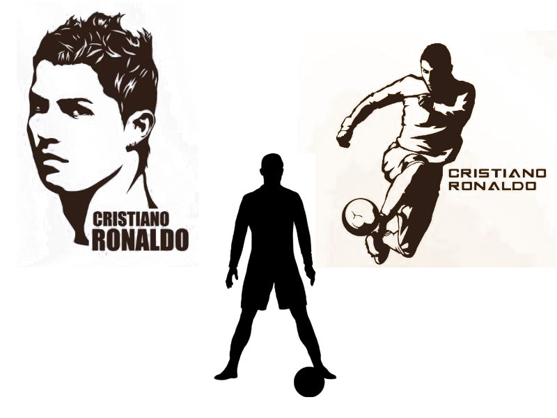 Wandtattoo Ronaldo