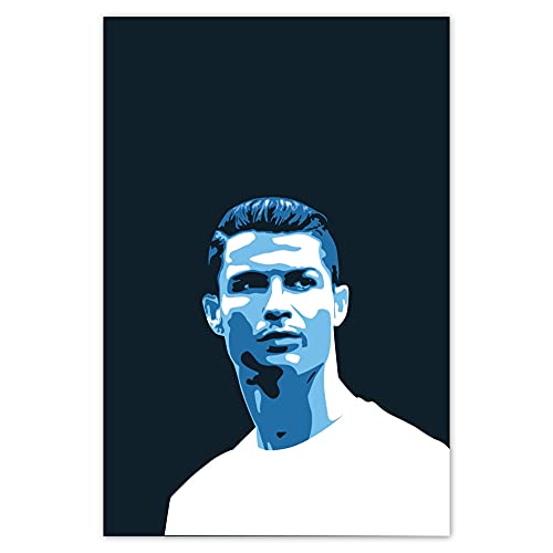 H4652 Wandtattoo, Motiv: Cristiano Ronaldo Fußballer, 40 x 60 cm
