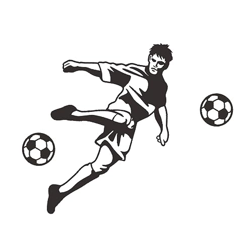 Hohopeti kugel wandtattoos Wandgemälde spielen wandtattoo aufkleber dekorativ Fußball wandbild wandsticker fussball selbstklebende wandsticker Fußball-Tapete wandtattoo hause