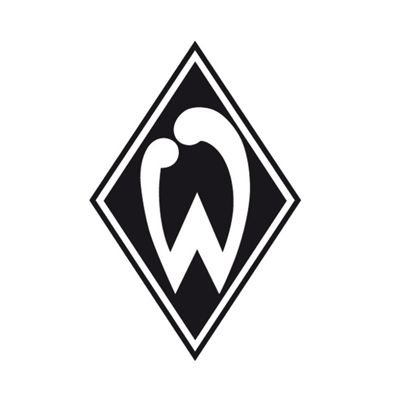 alenio SV Werder Bremen schwarz 25x38cm 9897