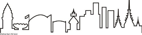 INDIGOS UG - Wandtattoo Wandsticker Wandaufkleber Aufkleber e526 Skyline Stadt - Berlin 80x25 cm - gelbgrün