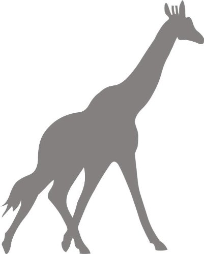 INDIGOS UG - Wandtattoo - Wandaufkleber - Glasdekorfolie w058 Giraffe Afrika 120x96 cm