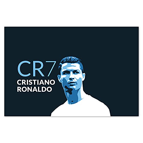 H4650 Wandtattoo, Motiv: Cristiano Ronaldo Fußballer, 120 x 80 cm
