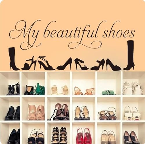 DURNYDJZIOA Wandtattoo Eule Vogel mit Umschlag Wandaufkleber Aufkleber Wohnzimmer, schwarz, 80cmbreit x 66cmhoch