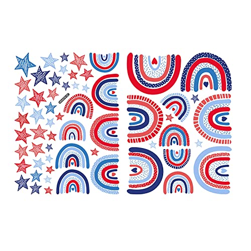 4. Juli Wandaufkleber Amerikanische Flagge Zitate Wandaufkleber Amerika Wohnzimmer Schlafzimmer Unabhängigkeitstag Patriotische Wanddekoration Wandtattoo Schlafzimmer