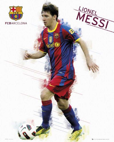 Empireposter - Fussball - Barcelona - Messi 10/11 - Größe (cm), ca. 40x50 - Mini-Poster