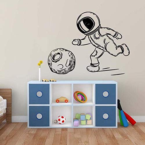 Zdklfm69 WandSticker Wandtattoos Fußball Fußballer Tor Fans Ball Match Stadion Kinderzimmer Jungen Schlafzimmer Dekor Aufkleber 77x59cm
