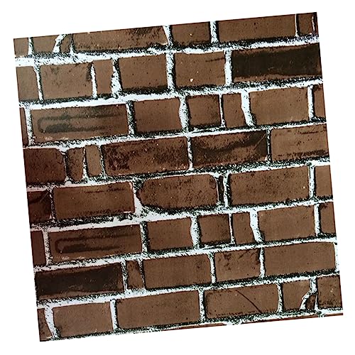 Gadpiparty mini regenschirm Wandpaneele aus Backstein rohrhalterung pro Äußere Kunststeinplatten Hintergrund PVC-Wandaufkleber Wandtattoo Aufkleber Wandtattoo aus Stein Peeling Schiefer