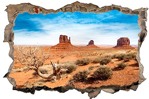 Monument Valley Colorado USA Berge Wandtattoo Wandsticker Wandaufkleber D0984 Größe 70 cm x 110 cm