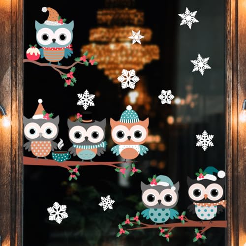 Wandtattoo Süße Eule Wandsticker Wanddeko für Wohnzimmer Schlafzimmer Sofa Hintergrund,Wandaufkleber Kinderzimmer Mädchen und Jungs,Wandaufkleber Diy Wandkunst Dekor