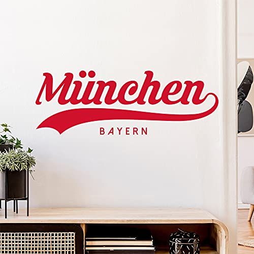 München Bayern Wandtattoo Wandaufkleber Wall Sticker - Dekoration, Küche, Wohnzimmer, Schlafzimmer, Badezimmer