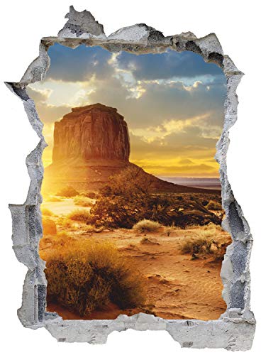 USA Amerika Canyon Sand Wandtattoo Wandsticker Wandaufkleber E0626 Größe 67 cm x 90 cm