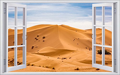 Wüste Sand Sahara Afrika Himmel Wandtattoo Wandsticker Wandaufkleber F1235 Größe 70 cm x 110 cm
