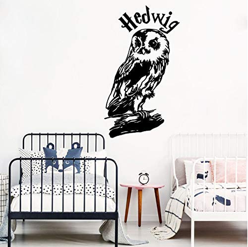 Cartoon Harry Potter Eule Hedwig Baum Wandtattoo Schlafzimmer Baby Kinderzimmer Harry Potter Tier Eule Zweig Wandaufkleber Vinyl Dekoration 75 * 43Cm