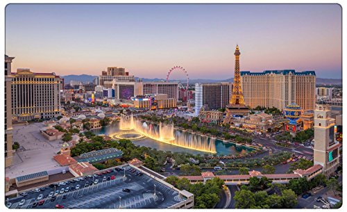 Las Vegas Skyline Nevada USA Wandtattoo Wandsticker Wandaufkleber R1034 Größe 60 cm x 90 cm