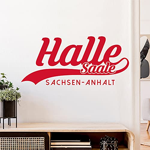 Halle Saale Sachsen-Anhalt Wandtattoo Wandaufkleber Wall Sticker - Dekoration, Küche, Wohnzimmer, Schlafzimmer, Badezimmer