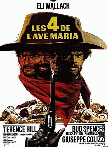 Cinema / Die 4 von Ave Maria – 1968 – Terence Hill, Bud Spencer – 40 x 60 cm – Originalposter