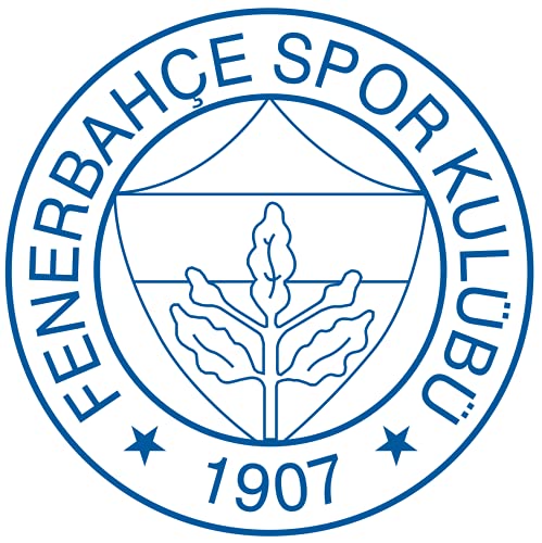 Alternatif Autoaufkleber Fenerbahce Logo Aziz Yildirim Kanarya Istanbul Türkei Türkiye Wandtattoo (Brilliantblau, S / 15 cm X 15 cm)
