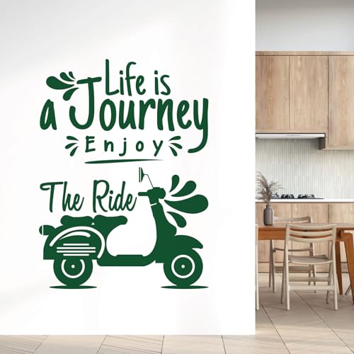 Wandtattoo, Motiv  Life is a Journey , Motiv: Wald