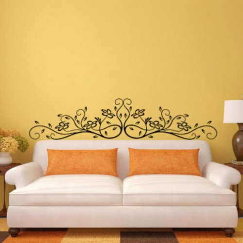 XMJAD 20-YXQT-0105 Blumenranke, 58 x 82 cm