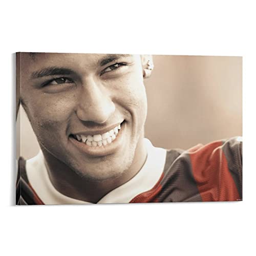 Neymar Jr 2023 Fußball-Poster, Wandkunst, Gemälde, Leinwanddrucke, Dekoration, Poster, Kunstwerke, 30 x 45 cm