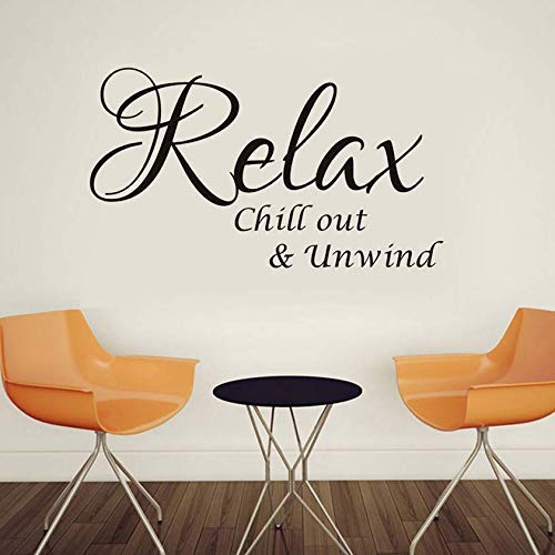 Entspannen Chill Out Und Entspannen Warme Spruch Vinyl Wandaufkleber Für Kinderzimmer Wohnzimmer Wanddekoration Tapete Aufkleber Wohnkultur