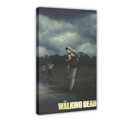 The Walking Dead 114 Leinwand-Poster, Wandkunst, Dekordruck, Bild Gemälde für Wohnzimmer, Schlafzimmer, Dekoration, Rahmenstil, 50 x 75 cm