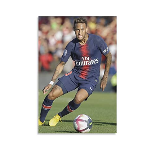 Persimmon Neymar Jr 2023 Fußball Wandkunst Poster Drucke Heimdekoration Bild Leinwand Malerei Poster 40 x 60 cm