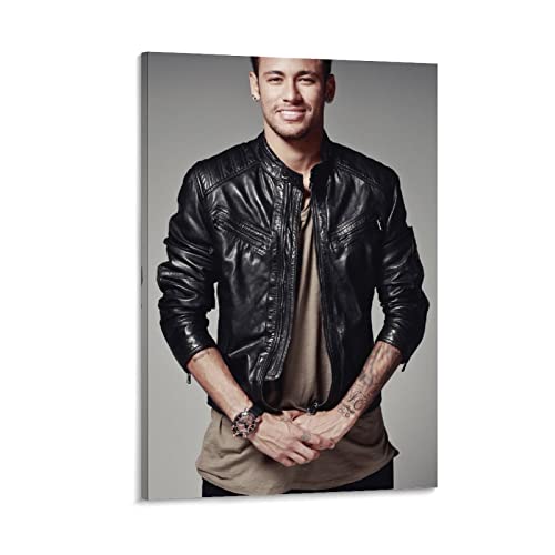 Neymar Jr 2023 Fußball-Poster, Wandkunst, Gemälde, Leinwanddrucke, Dekoration, Poster, Kunstwerke, 40 x 60 cm