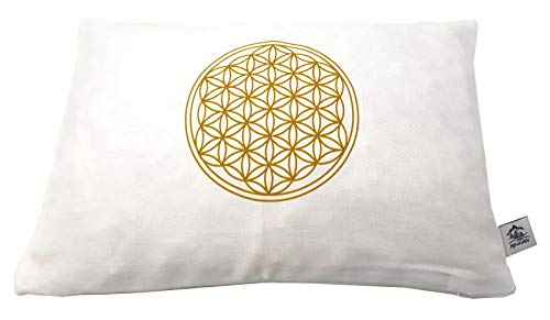 myZirbe Kissenbezug Blume des Lebens 30x20 cm