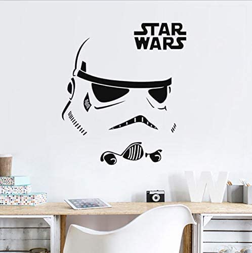 Wandaufkleber - Vinyl-Wandtattoo Zitat Inspiriert Star Wars Aufkleber Kunst Schlafzimmer Aufkleber Zitat Büro Wandbild 42 * 48cm