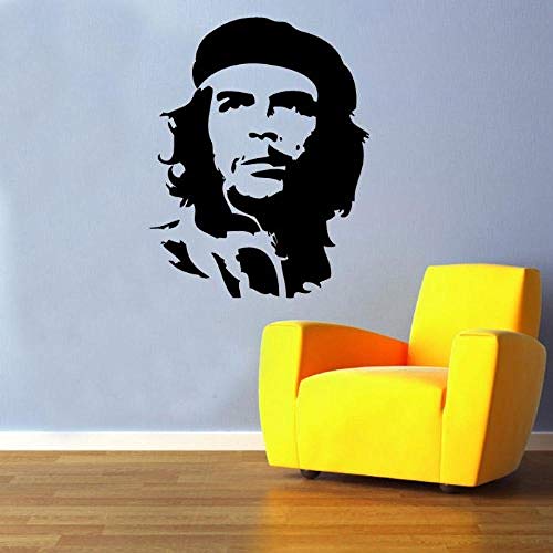 Che Guevara Wandaufkleber Kunst Wandtattoos Wohnzimmer Schlafzimmer Wanddekoration Aufkleber Top Vinyl 60X77CM