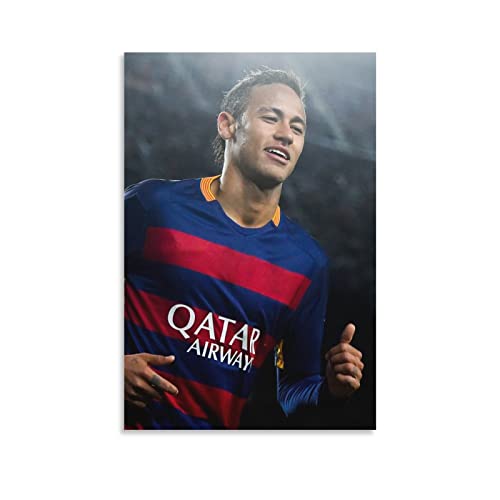 Persimmon Neymar Jr 2023 Fußball-Kunstwerke, Bilddruck, Poster, Wandkunst, Gemälde, Leinwand, Dekoration, Heimposter, 30 x 45 cm