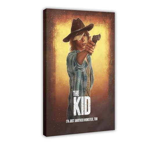 The Walking Dead 113 Leinwand-Poster, Wandkunst, Dekordruck, Bild Gemälde für Wohnzimmer, Schlafzimmer, Dekoration, Rahmenstil, 60 x 90 cm