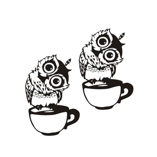 Gadpiparty Eulenaufkleber Wandtattoo Heimdekoration Eulen-wandaufkleber Leicht Abziehbar Selbstklebend Für Die Raumdekoration