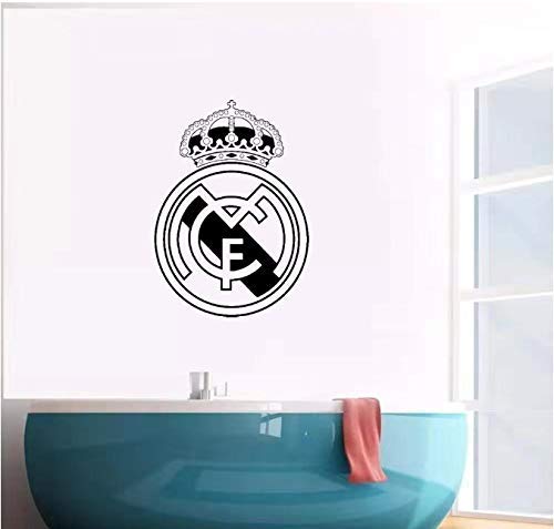 Fußball Aufkleber Real Madrid Amsterdam Fc Logo Wandaufkleber Kunst Aufkleber Vinyl Aufkleber für Büroraum Aufkleber Wallpaper Poster 43Cm X 60Cm