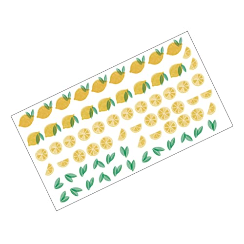 Homoyoyo 1Stk Wandaufkleber Dekorativ selbstklebende Aufkleber schlafzimmer bedroom Sommeraufkleber Obst zimmer wandtattoo selbstklebendes Wandtattoo Mädchen schmücken Wandtattoos