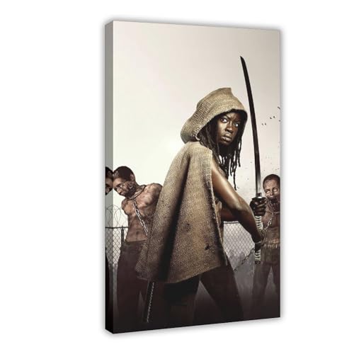 The Walking Dead 126 Leinwand-Poster, Wandkunst, Dekordruck, Bild Gemälde für Wohnzimmer, Schlafzimmer, Dekoration, Rahmenstil, 50 x 75 cm