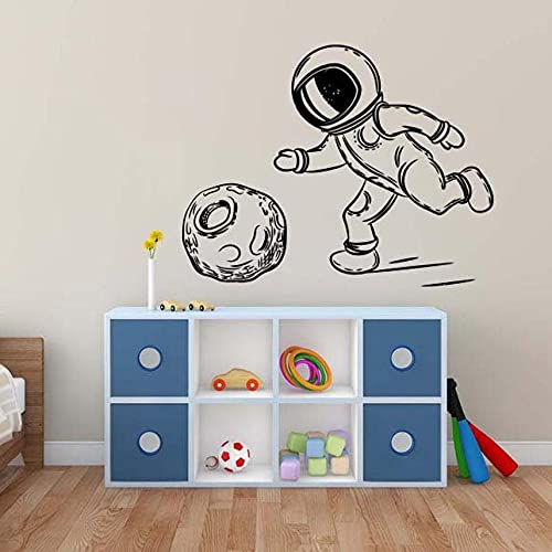 Zdklfm69 WandSticker Wandtattoos Fußball Fußball Fußballer Tor Fans Ballspiel Stadion Teamplay Kinderzimmer Jungen Schlafzimmer Dekor Aufkleber 108x84cm