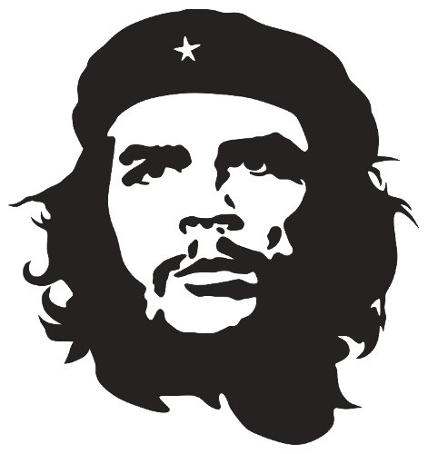 Wandtattoo  Che Guevara , 24 x 26 von mldigitaldesign