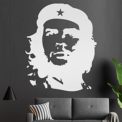 Che Guevara Wandtattoo in 6 Größen - Wandaufkleber Wall Sticker - Dekoration, Küche, Wohnzimmer, Schlafzimmer, Badezimmer