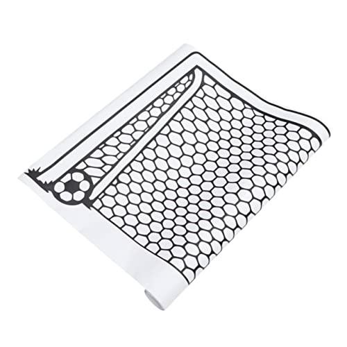 OSALADI Fußball Wandtattoo Lustiger Fußballnetz Wandaufkleber Für Das Zuhause Kreatives Wanddekor Für Kinderzimmer Und Wohnzimmer Selbstklebender Wandsticker