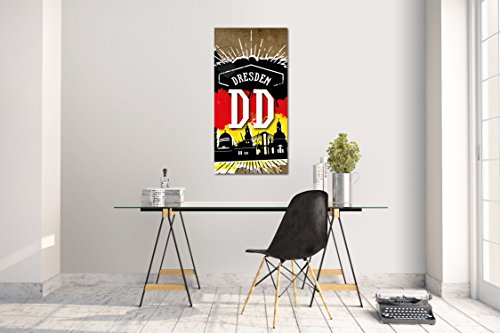 Wandtattoo Wandsticker Aufkleber Kinderzimmer Dresden Motiv Bild