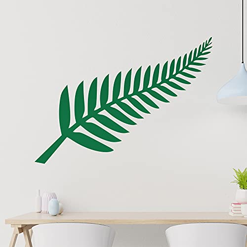 KIWISTAR Silberfarn Neuseeland Wandtattoo in 6 Größen - Wandaufkleber Wall Sticker - Dekoration, Küche, Wohnzimmer, Schlafzimmer, Badezimmer