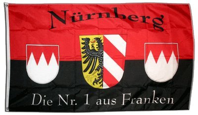 Flagge Fanflagge Nürnberg - 90 x 150 cm