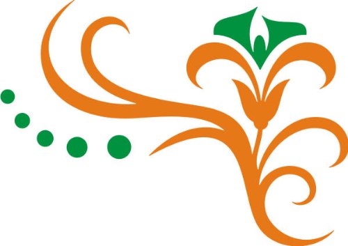 PEMA INDIGOS UG - Wandtattoo Wandsticker Wandaufkleber Aufkleber - Wandaufkleber DF158 Mehrfarbig schöne Orchideen 40 x 28 cm