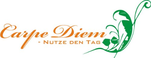 PEMA INDIGOS UG - Wandtattoo Wandsticker Wandaufkleber Aufkleber - Wandaufkleber DW195 Mehrfarbig Spruch, Carpe Diem Wandaufkleber Aufkleber 40 x 15 cm